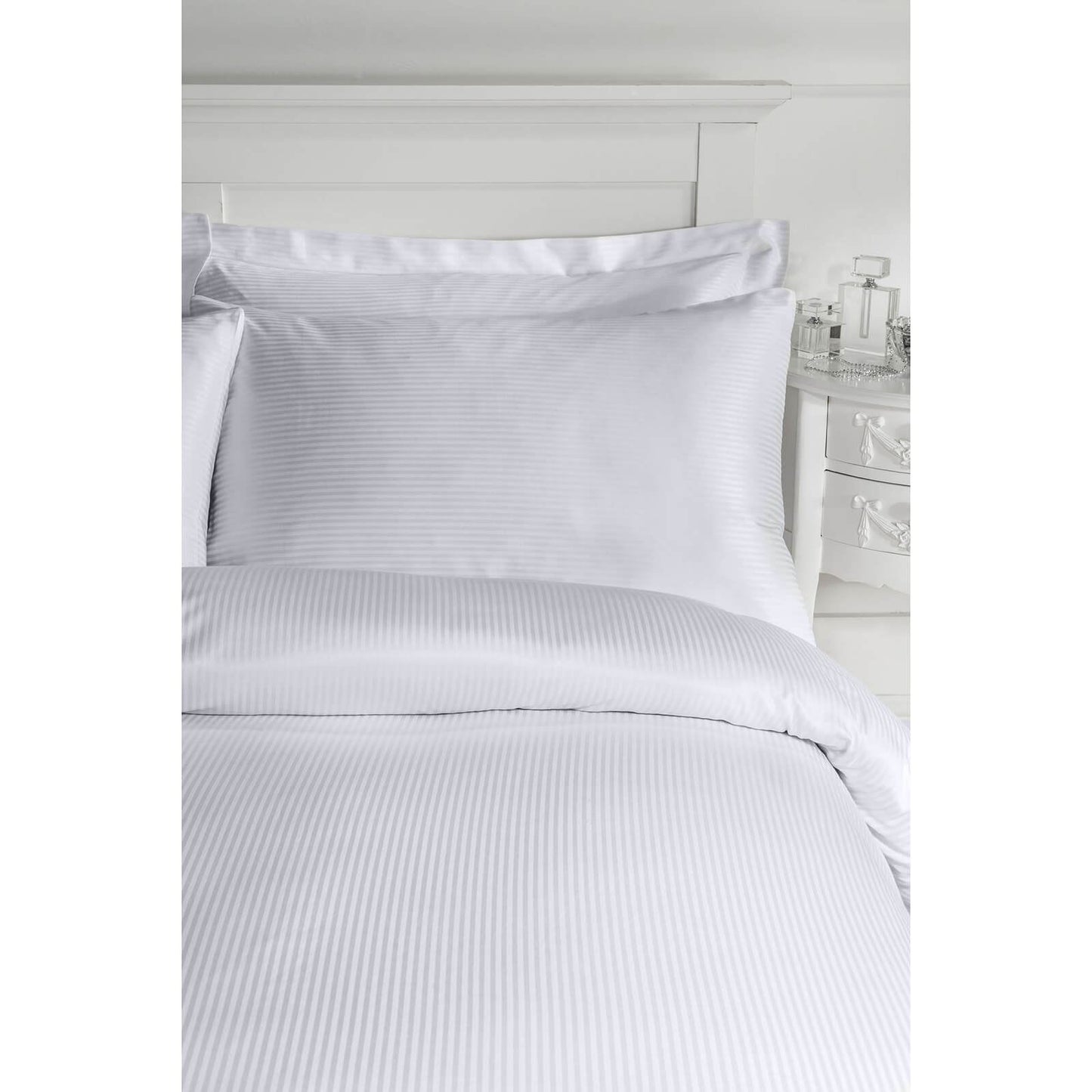 300TC Grey Oxford Pillowcase Pair