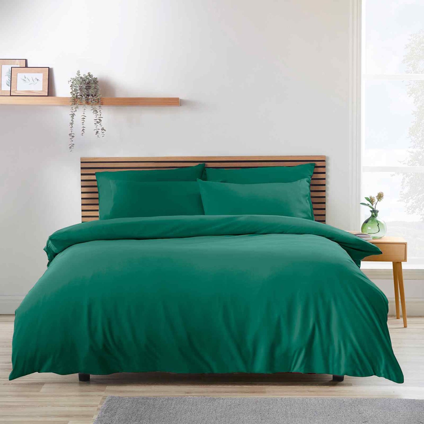 So Soft Non Iron Teal Duvet Cover Set