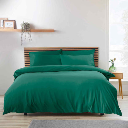 So Soft Non Iron Teal Duvet Cover Set