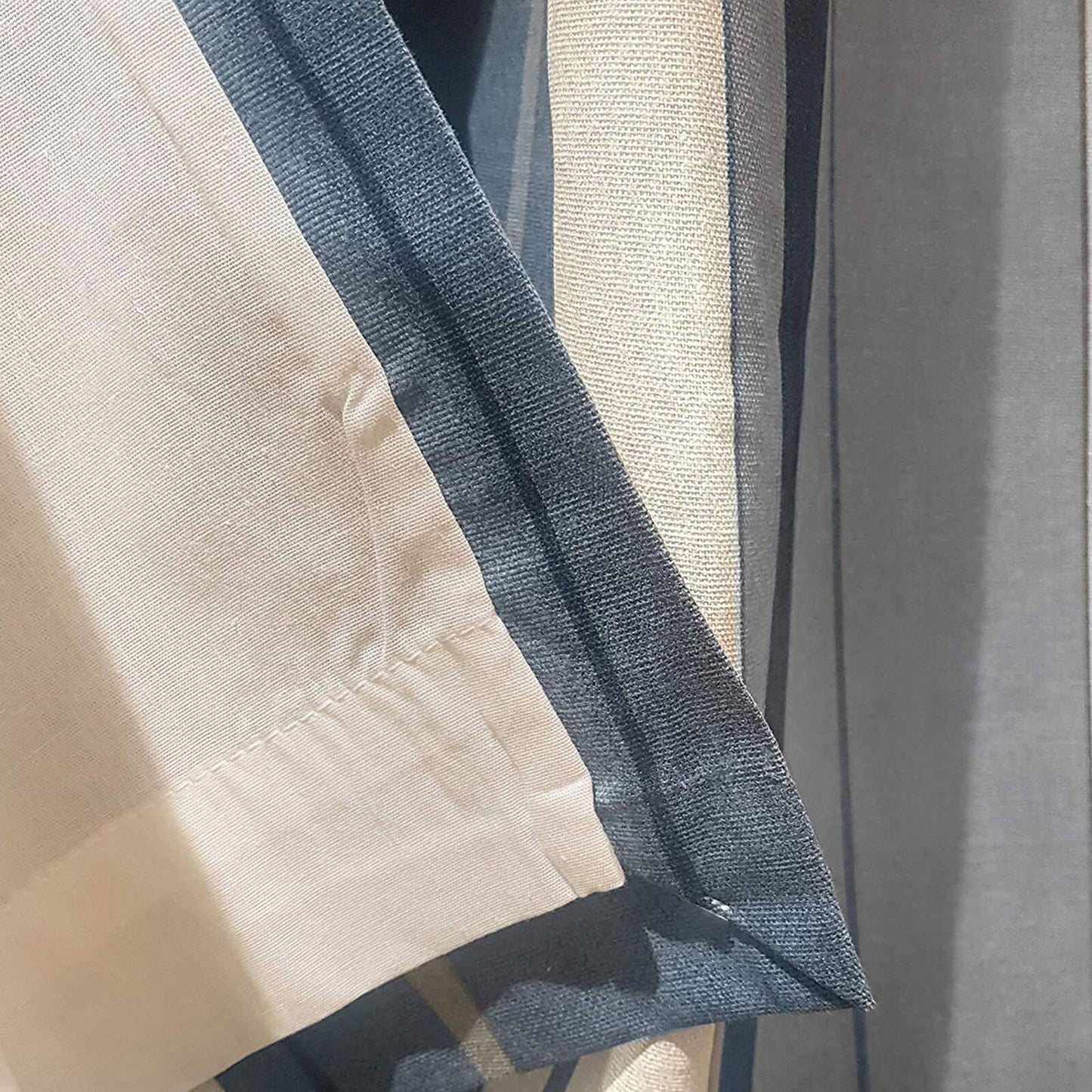 Whitworth Blue Eyelet Curtains