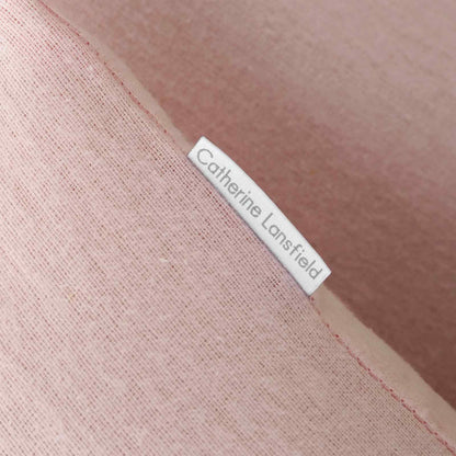 Brushed Cotton Pink Duvet Set