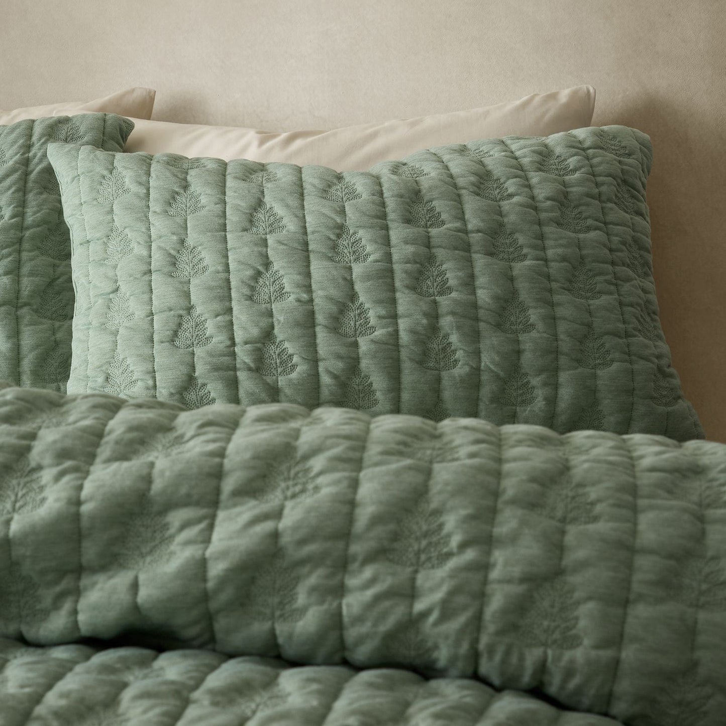 Pineapple Elephant Tamba Leaf Green Duvet Cover Set