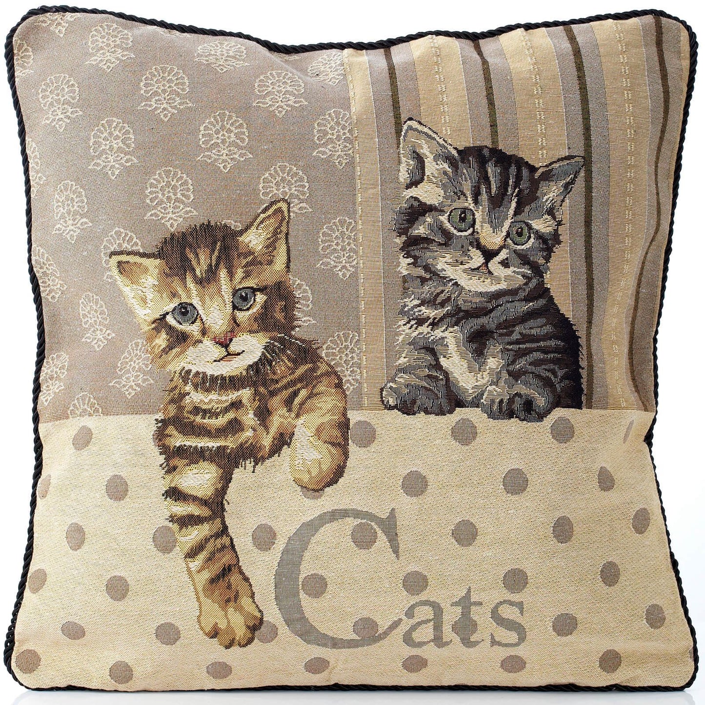 Tapestry Cat Cushion Cover