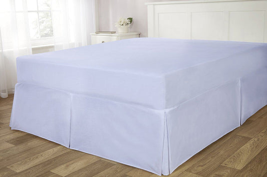 56P Sky Fitted Valance Sheet