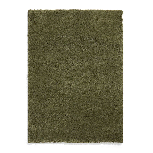 Sierra 9000 Olive Plain Shaggy Rug