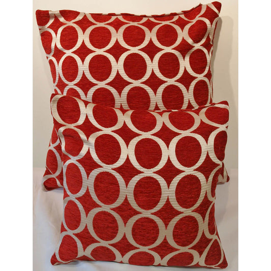 Oh Heavy Red Cushion Cover