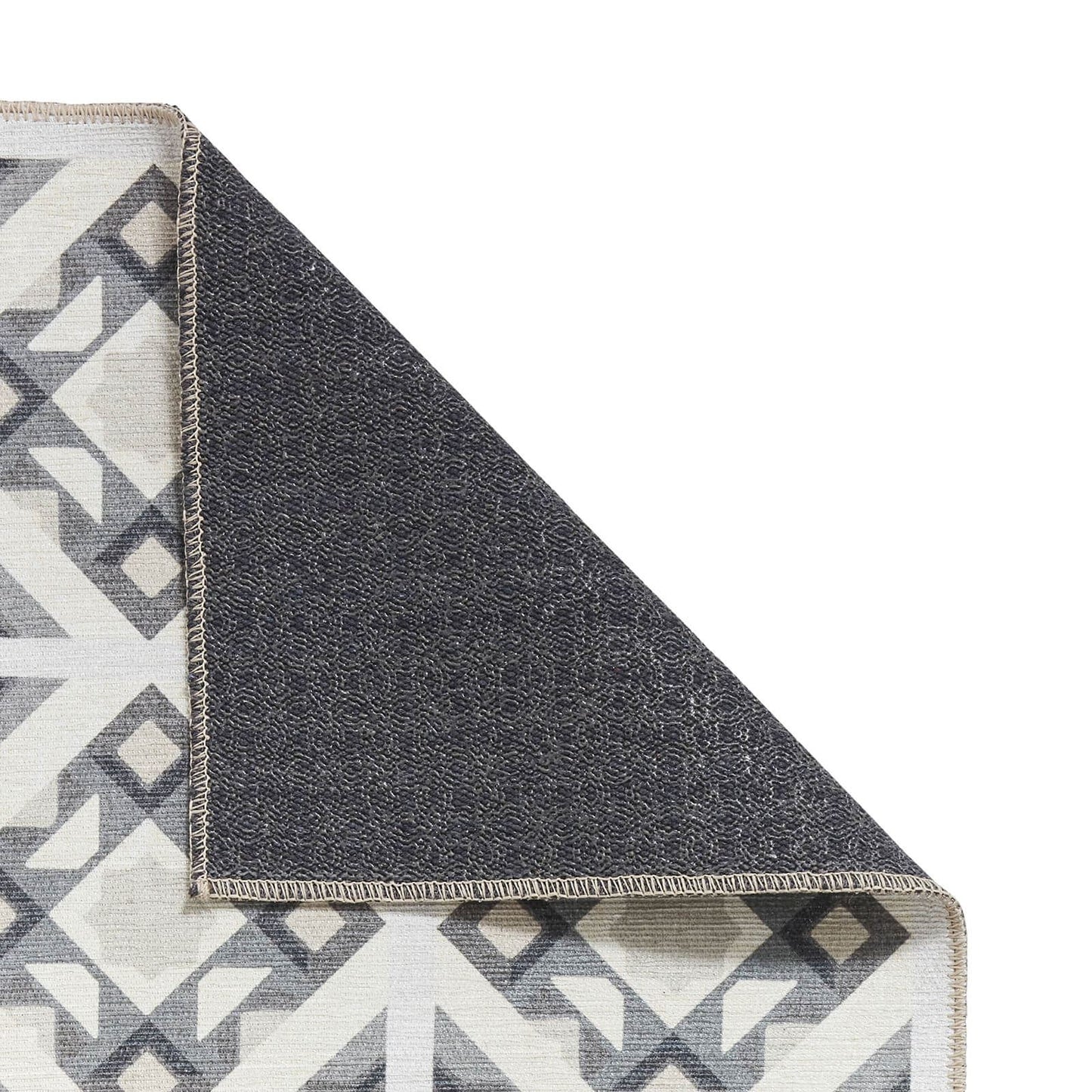 Victoria H1187 Grey/Beige Washable Rug