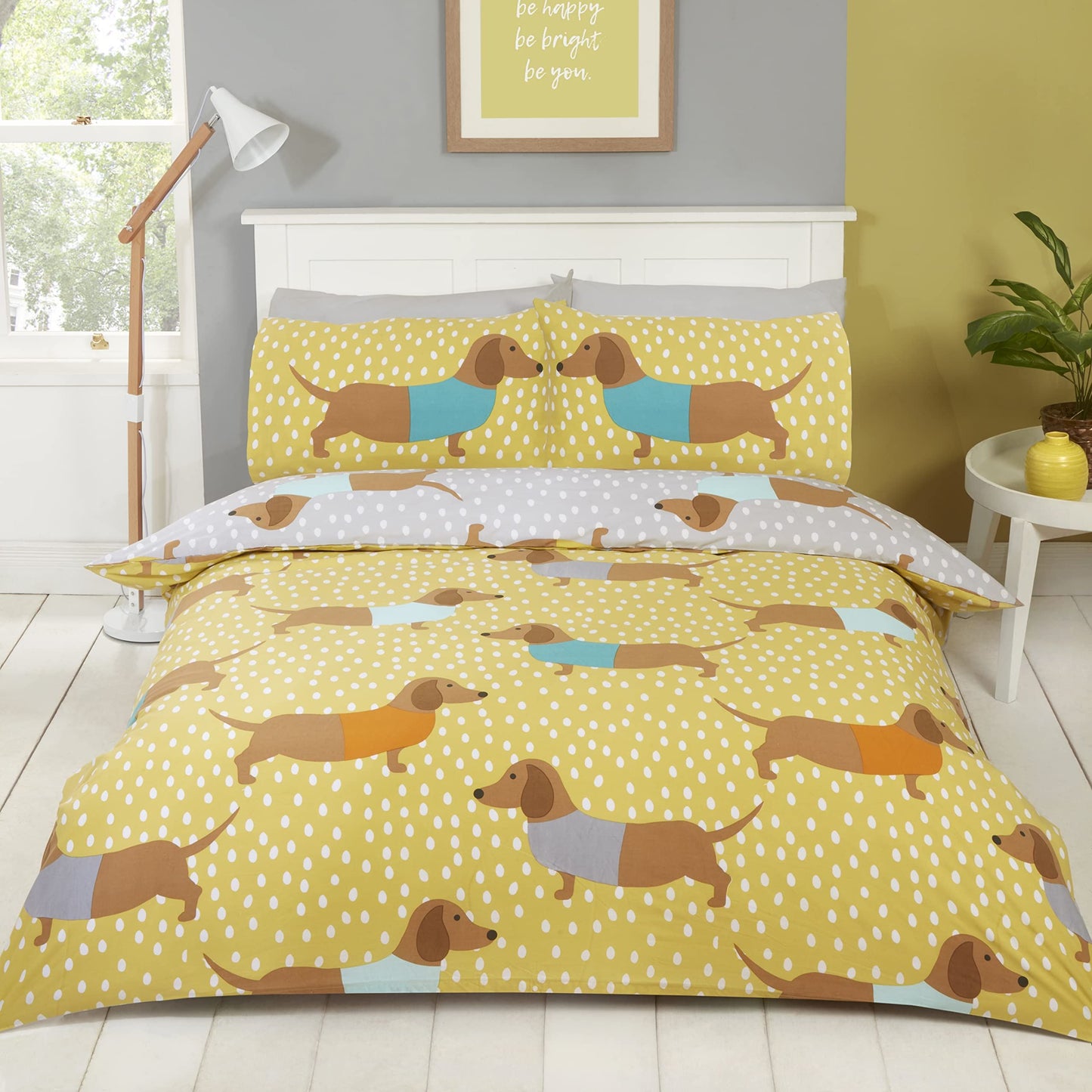 Dolly Dachshund Multi Duvet Set