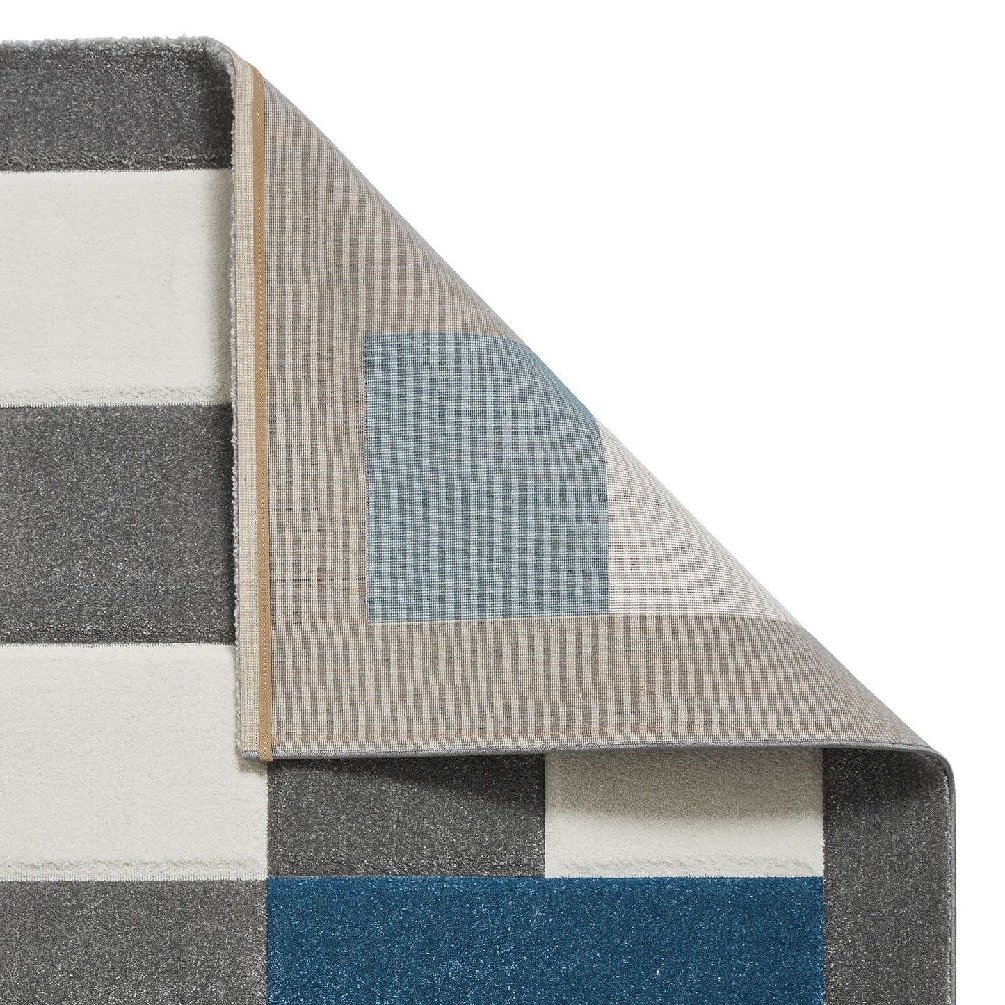 Brooklyn BRK04 (24368) Grey/Blue Modern Rug