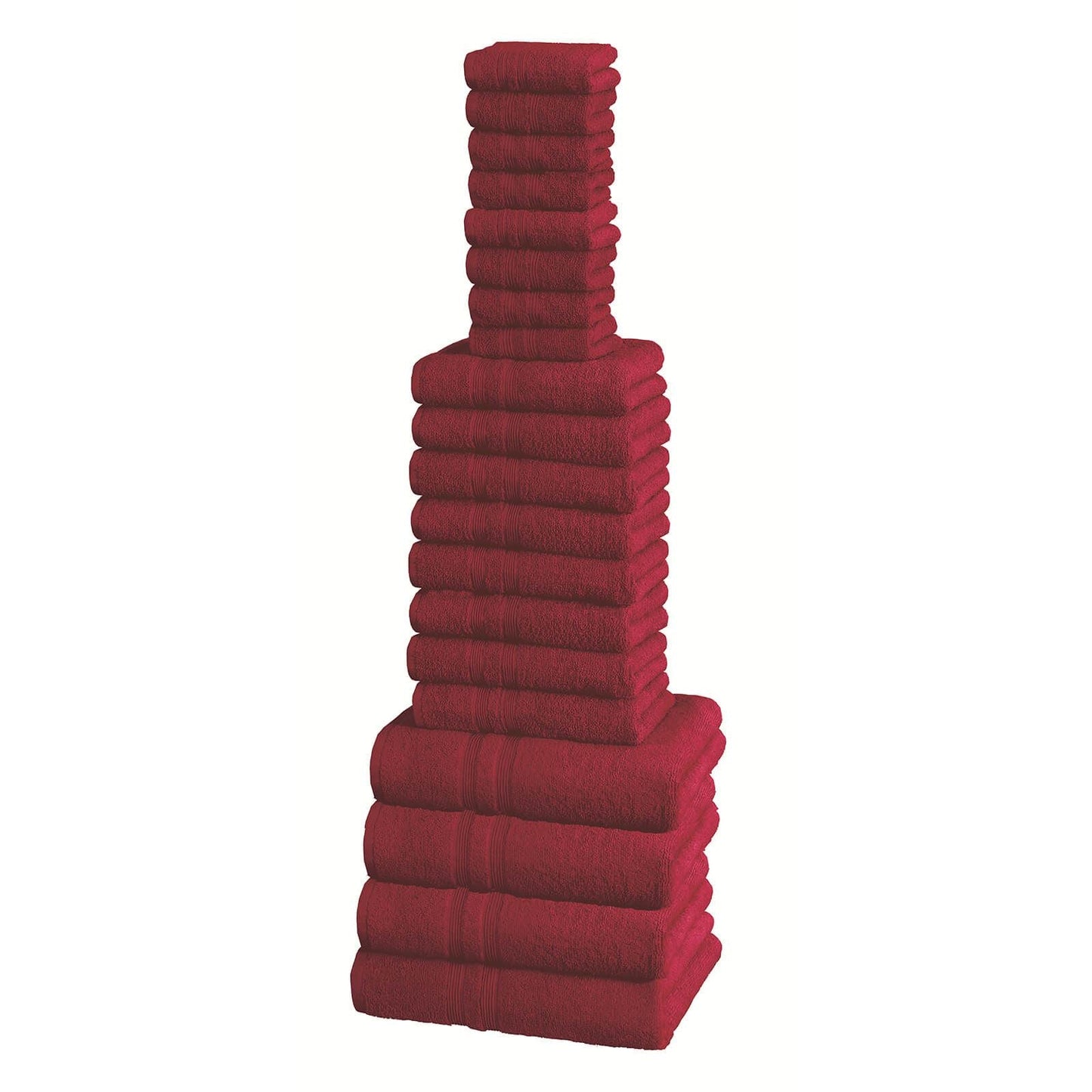 W500 Luxurious Burgundy Towel Bale