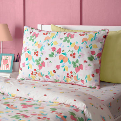 Catherine Lansfield Fruity Friends Bright Duvet Cover Set
