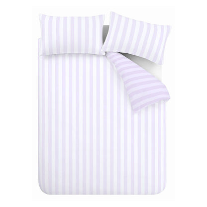 Stripe Tease Lilac Duvet Cover Set