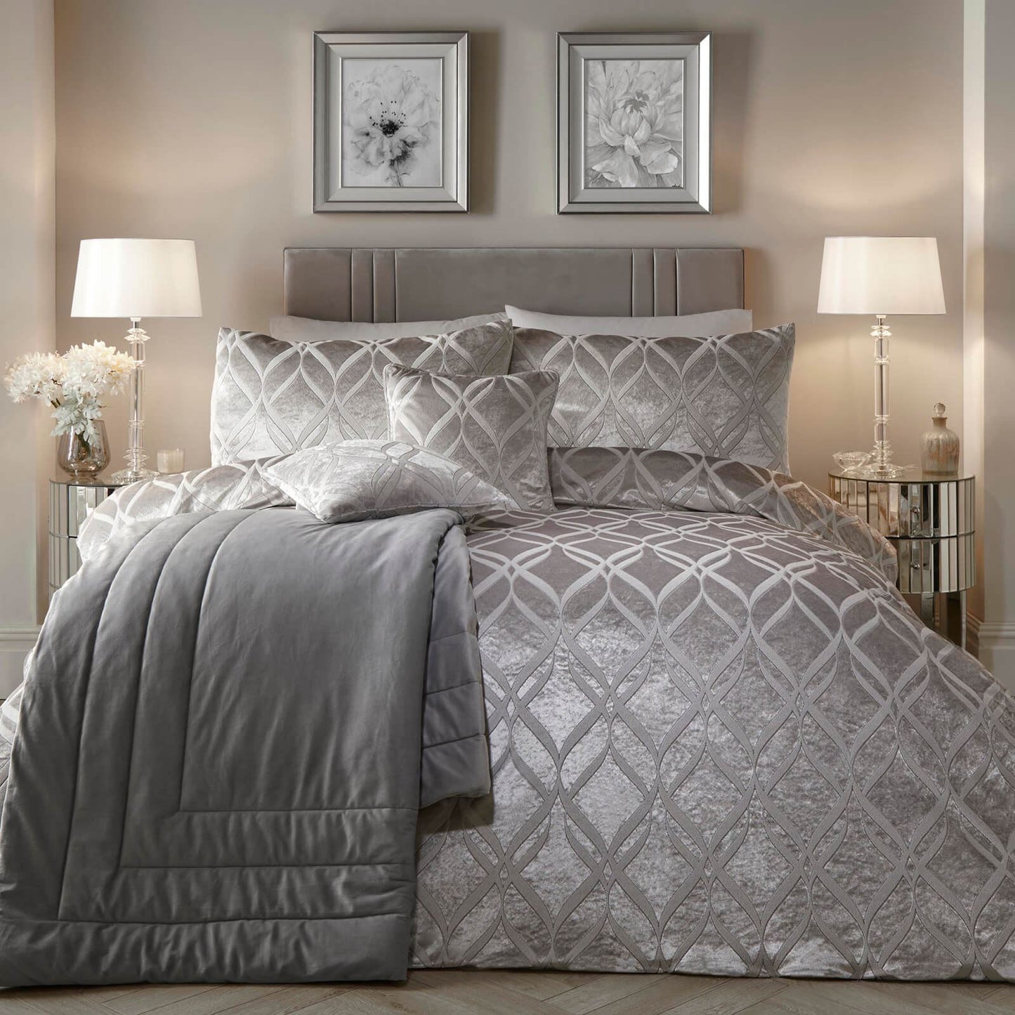 Belfort Silver Duvet Set