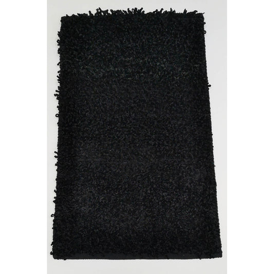 Oxford Shaggy Rug Black