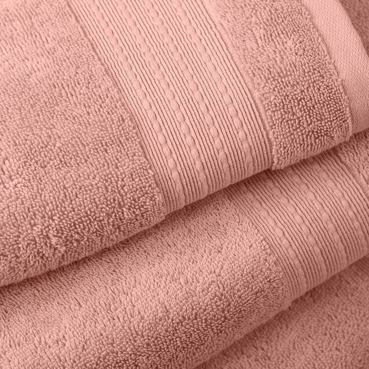 Bianca Supima Cotton Pink Towel and Sheet