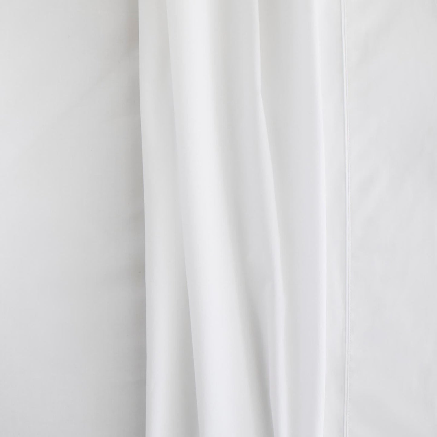 300TC Organic Percale Snow Flat Sheet