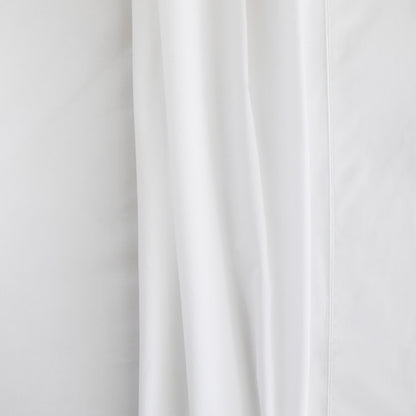 300TC Organic Percale Snow Flat Sheet