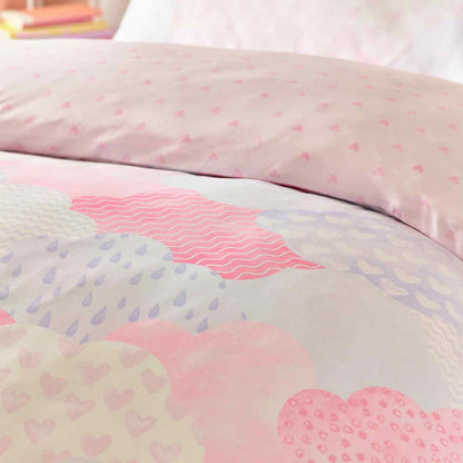 Soft as a Cloud Pink Duvet Cover Set