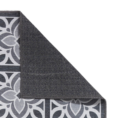 Victoria H1191 Grey/Yellow Washable Rug