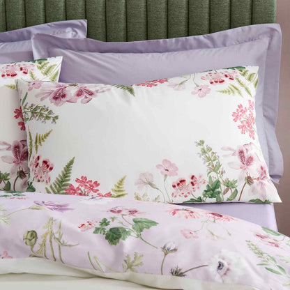 Serenity Garden Lilac Duvet Cover Set