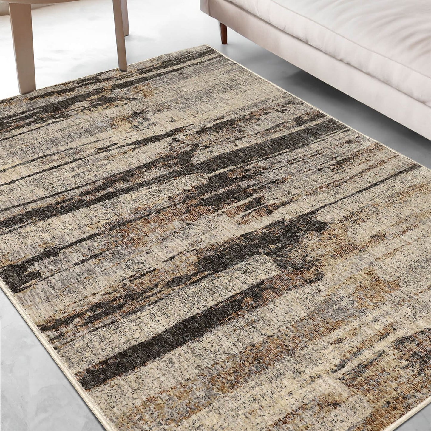 Aspre Shades Distressed Multi Rug