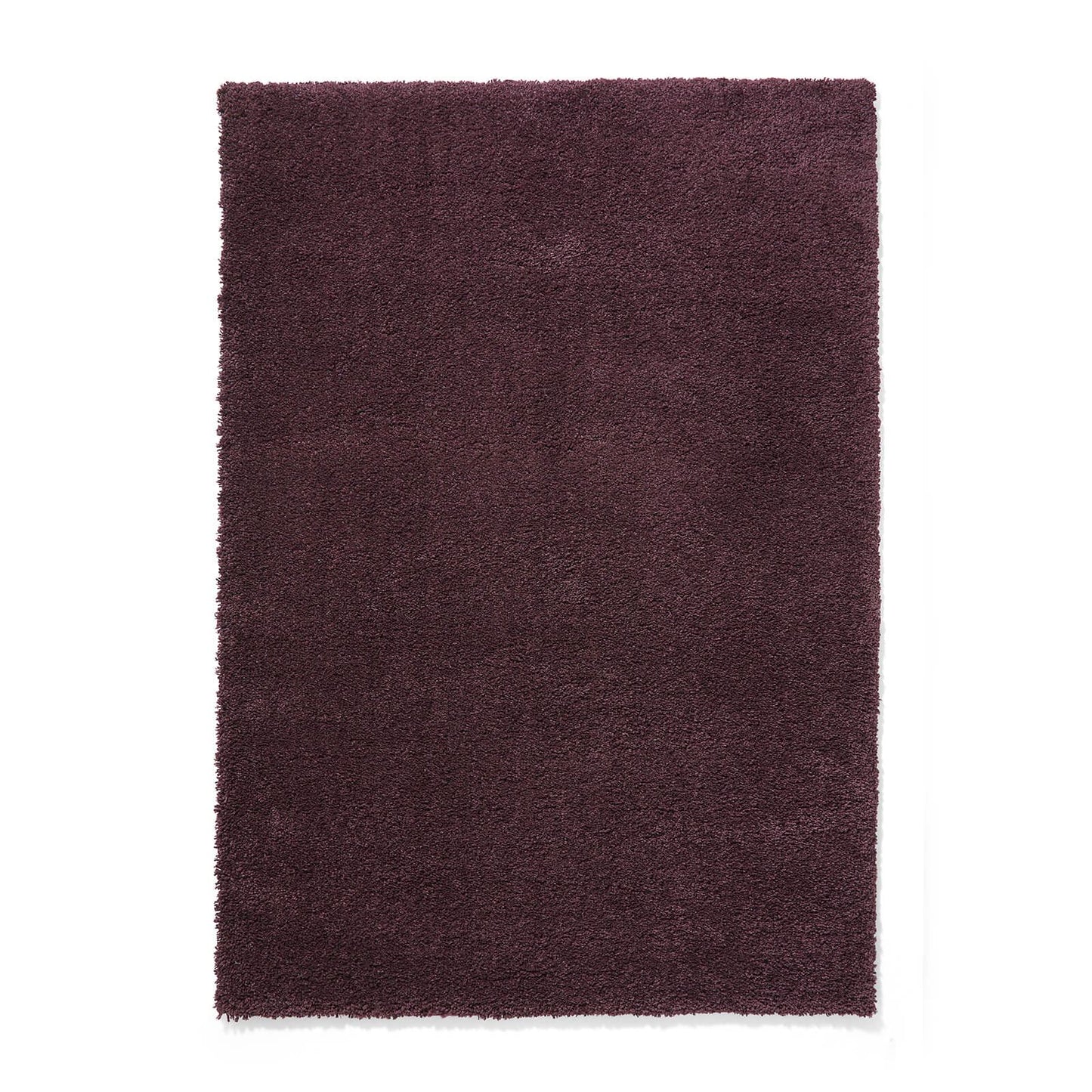 Sierra 9000 Purple Plain Shaggy Rug