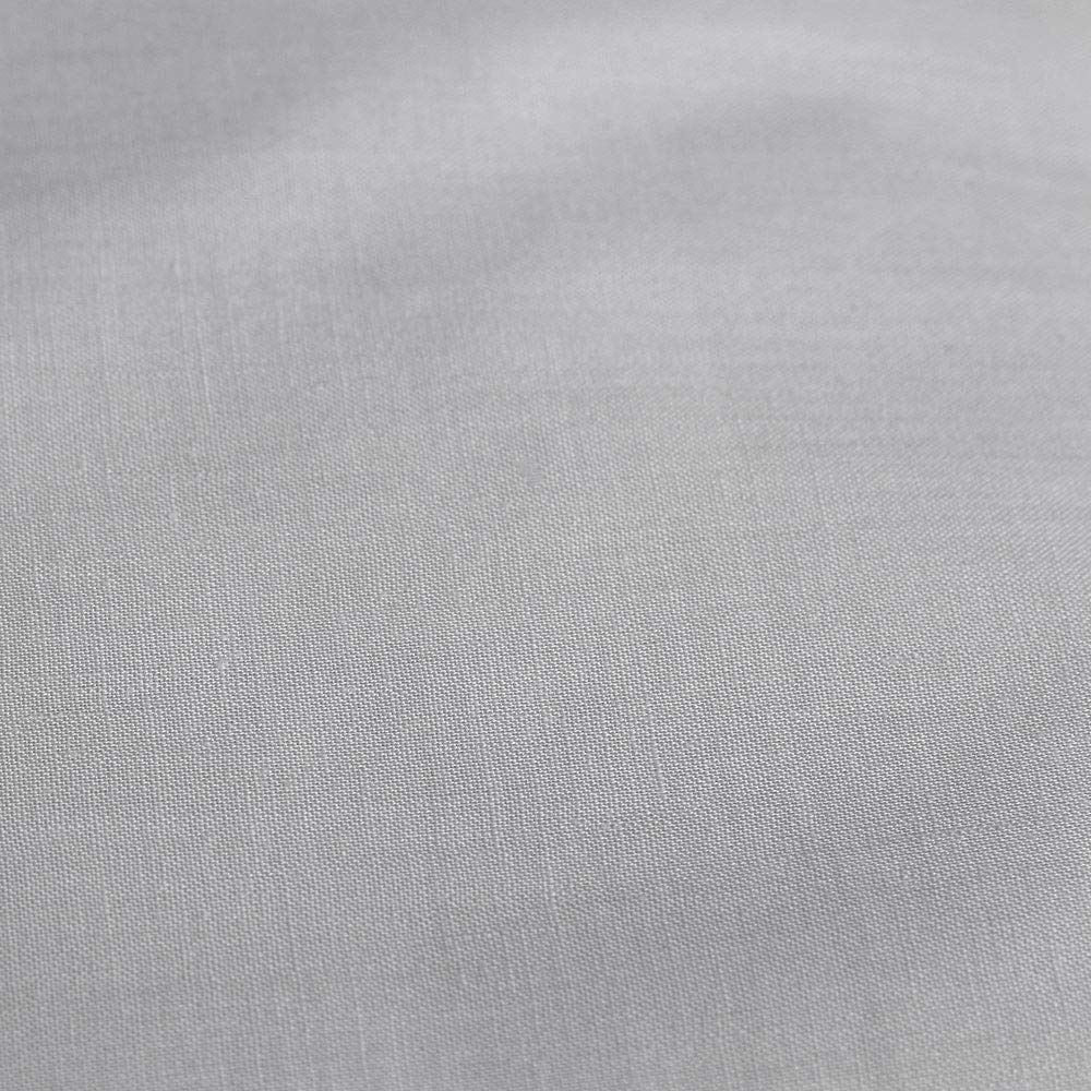 200TC Plain Dye Silver Fitted Sheet