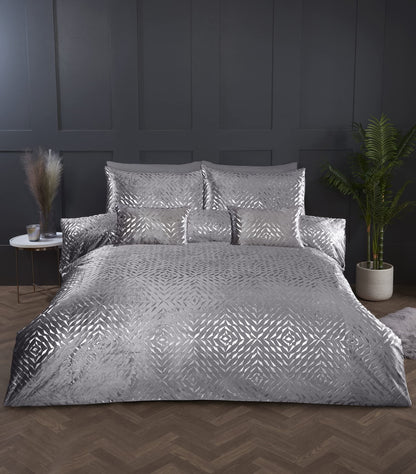 Bellagio Silver Duvet Set