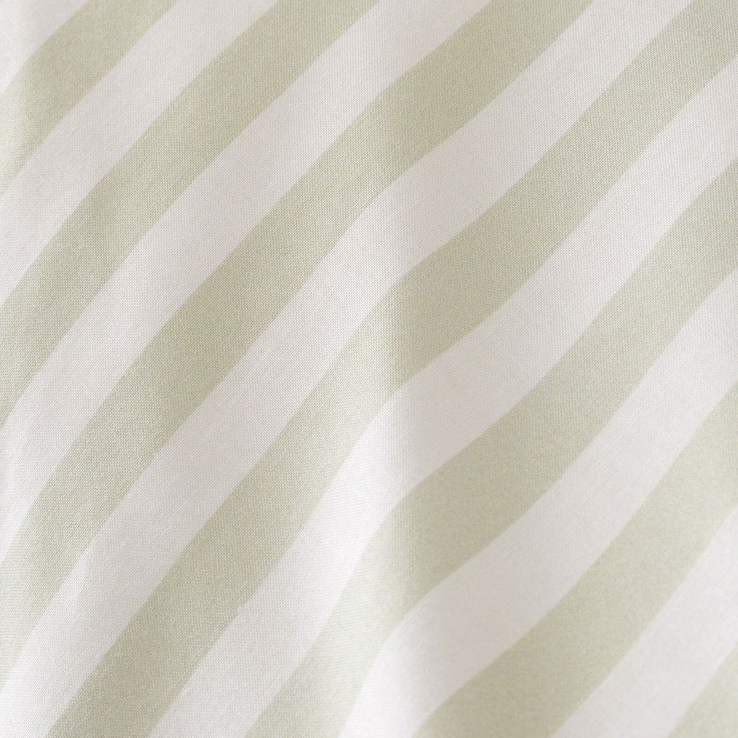 Cath Kidston Canopy Striped Bed Linen Cotton Fitted Sheet Green