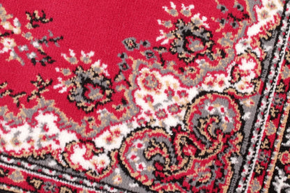 Traditional Poly Lancashire Red Rugs