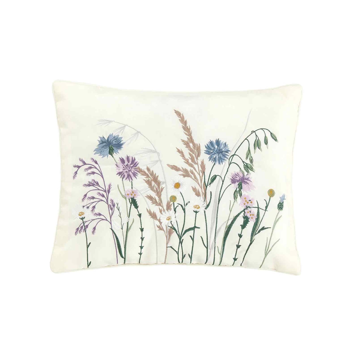 Grasmere Floral Lilac Cushion