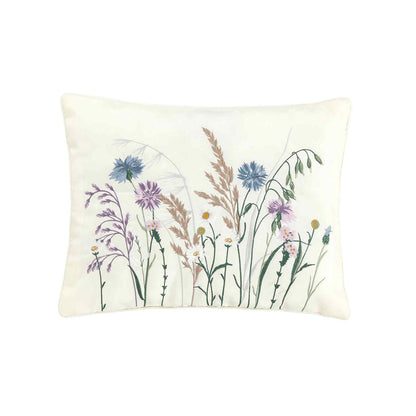 Grasmere Floral Lilac Cushion