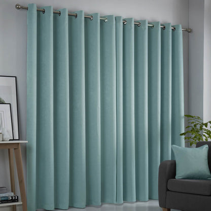 Strata Duck Egg Eyelet Curtains