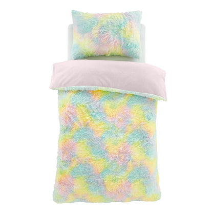 Rainbow Cuddly Pastel Duvet Cover Set