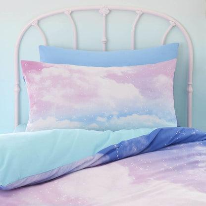 Ombre Rainbow Clouds Pastel Duvet Set