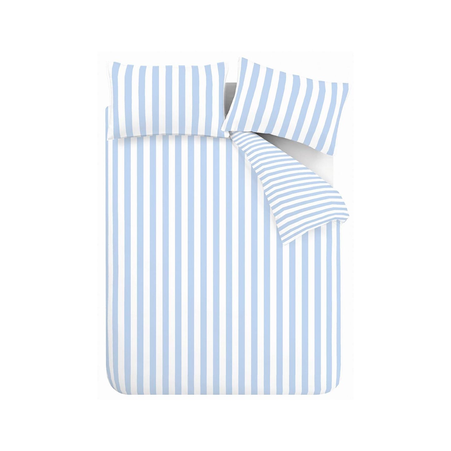 Sassy B Stripe Tease Blue Duvet Cover Set