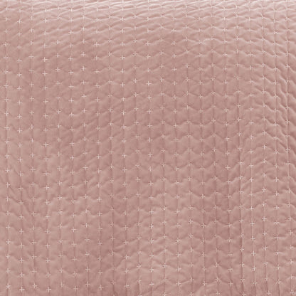 Bianca Attica Velvet Pink Bedspread - 240x260cm