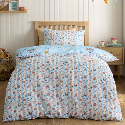 Belle & Boo Pirate Blue Duvet Cover Set
