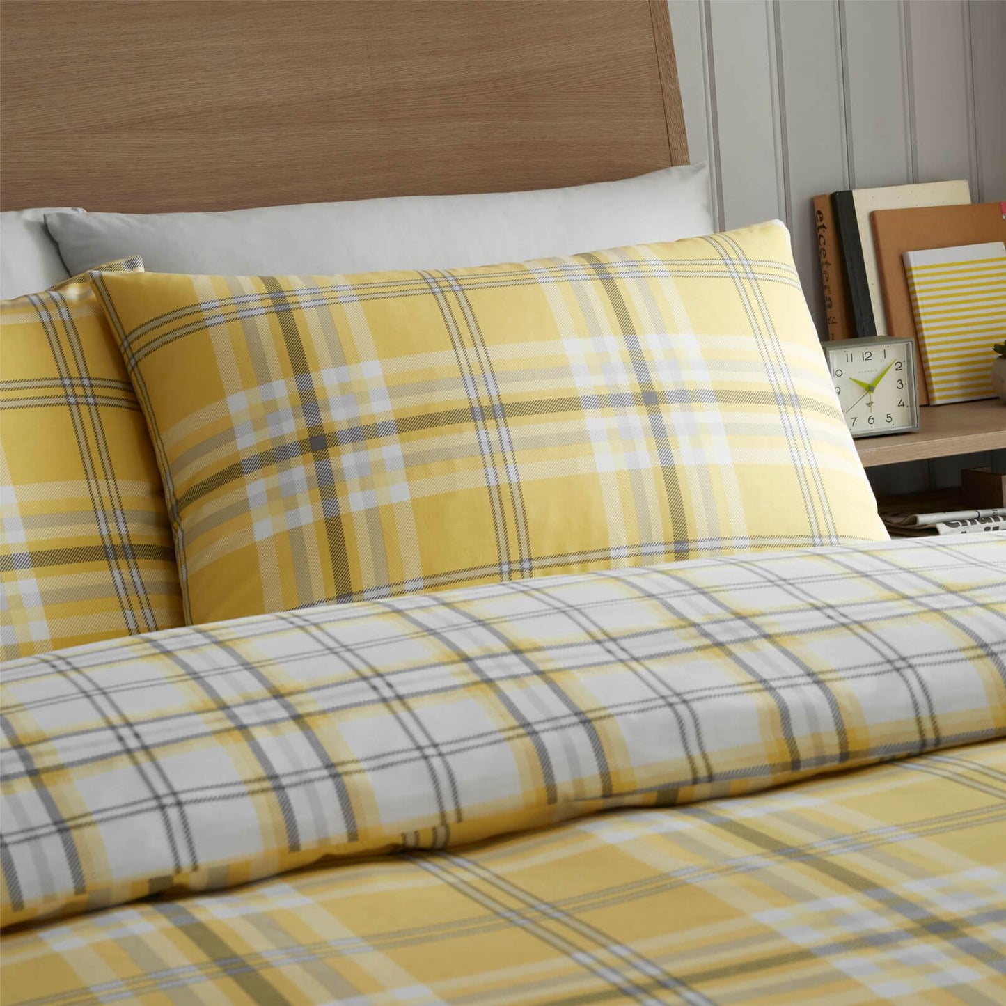 Kelso Tartan Ochre Duvet Set