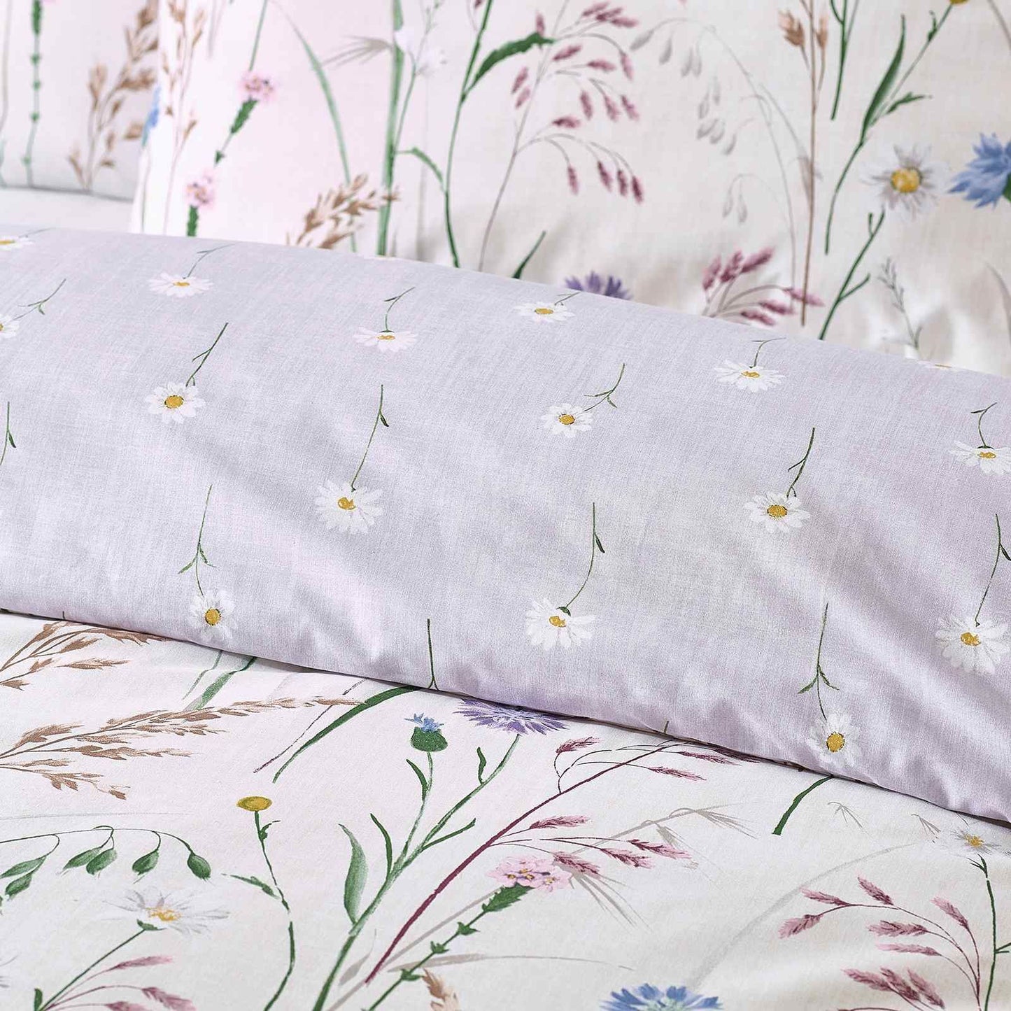 Grasmere Floral Lilac Duvet Cover Set