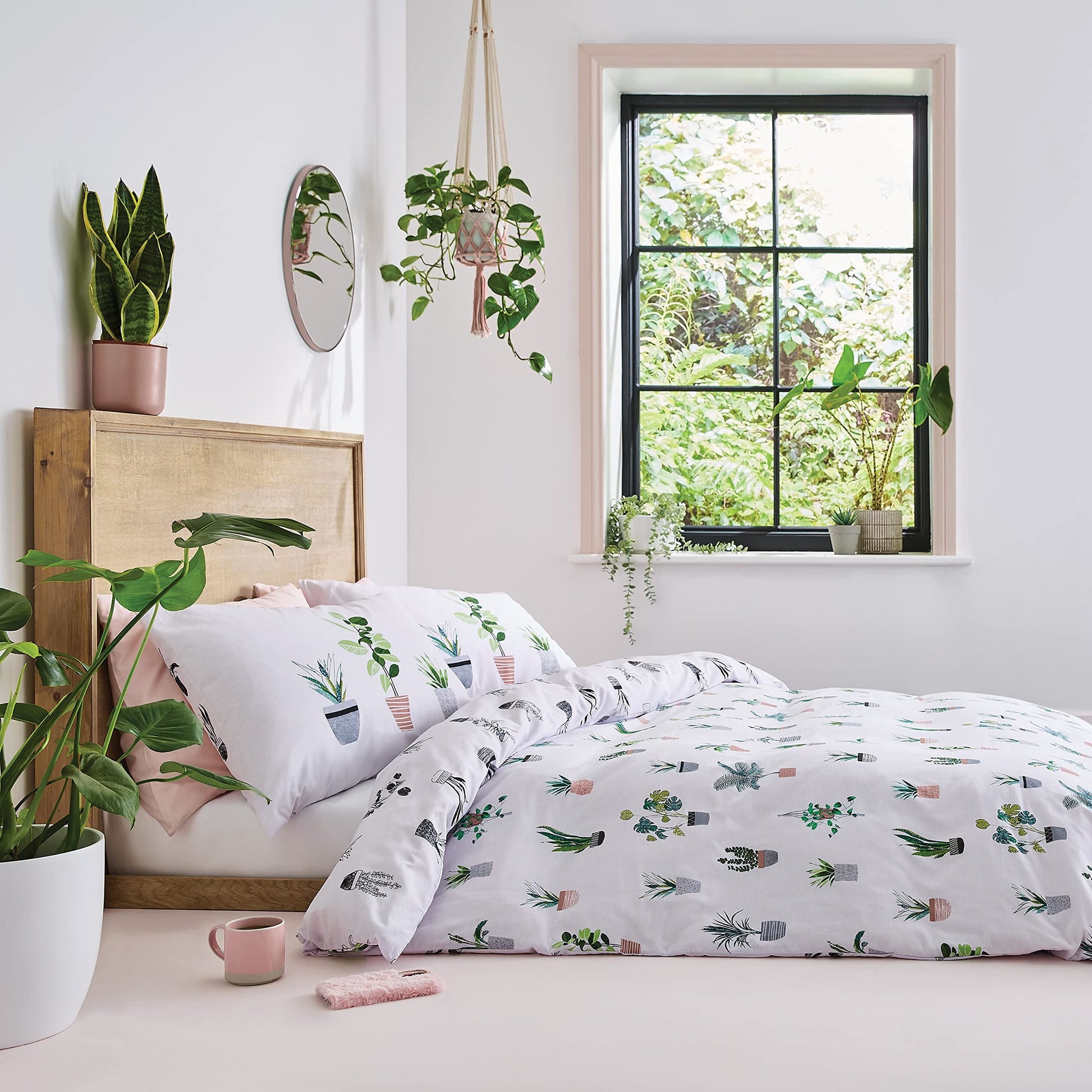 Plant Babe Green Duvet Set