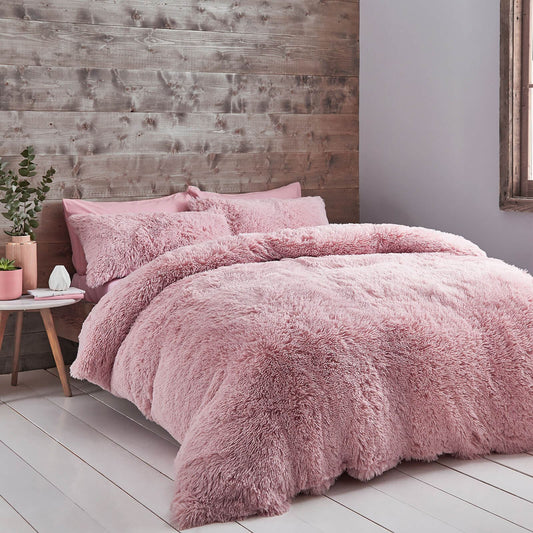 Cuddly Blush Duvet Set