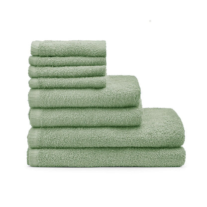 Catherine Lansfield Quick Dry Sage Green Towel and Sheet