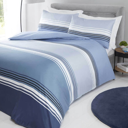 Chicago Micro Fiber Blue Duvet Set