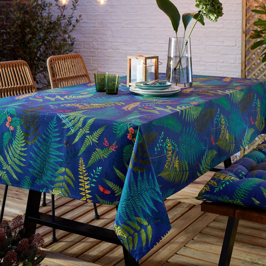 Woodland Fern Yellow Table Cloth