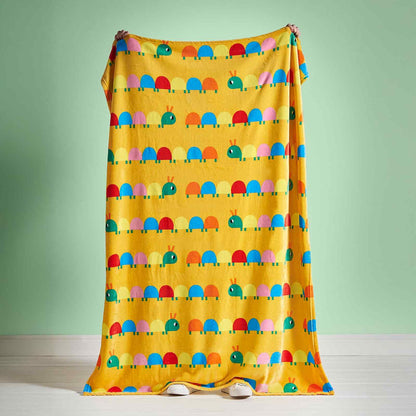 Curious Caterpillar Bright Blanket Throw