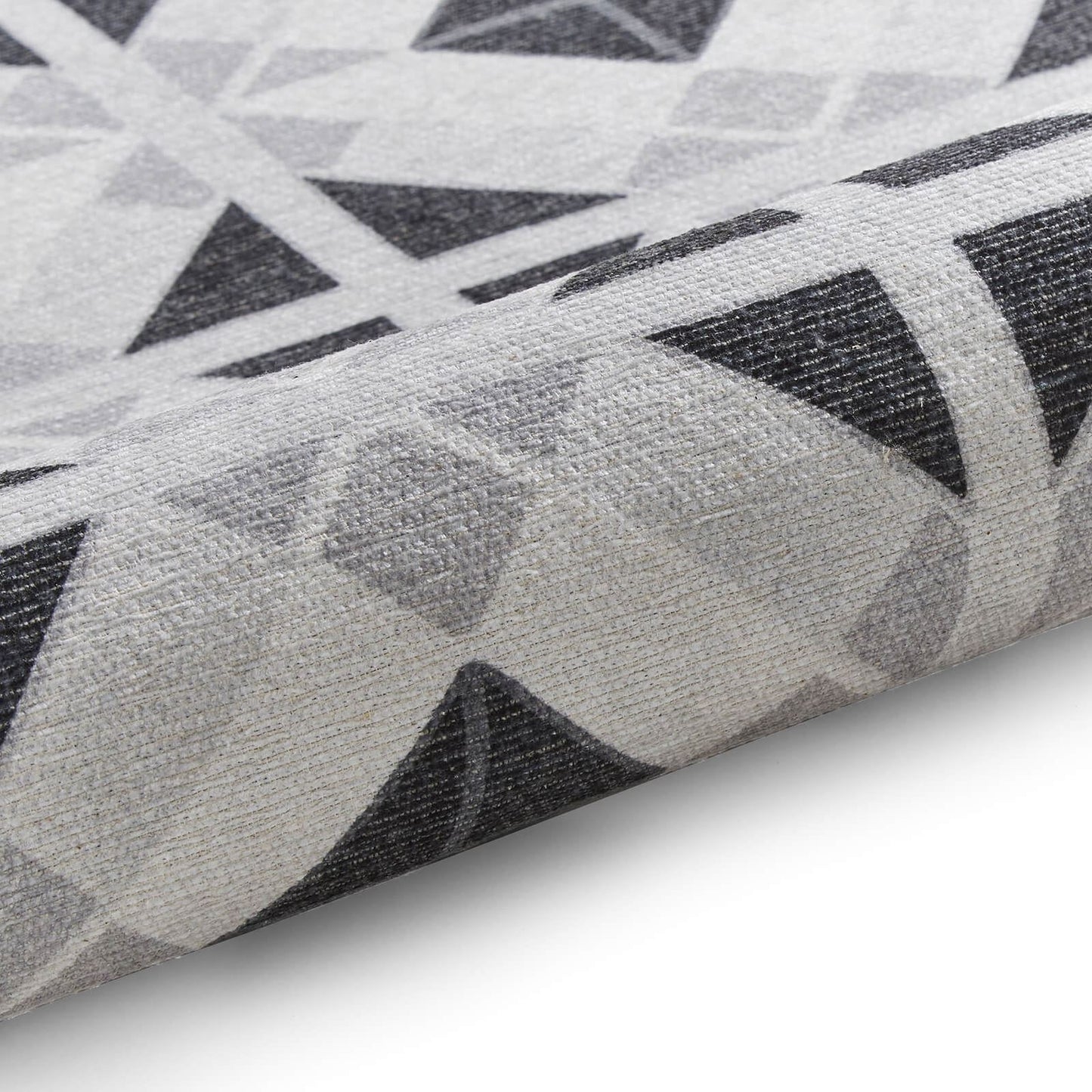 Victoria H1190 Grey/Light Grey Washable Rug