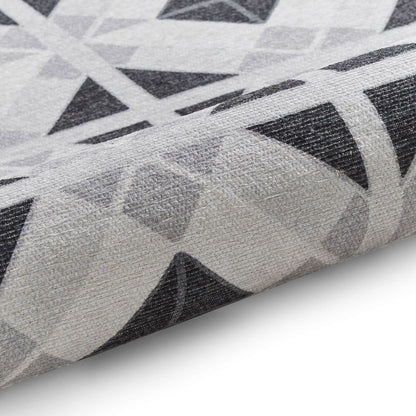Victoria H1190 Grey/Light Grey Washable Rug