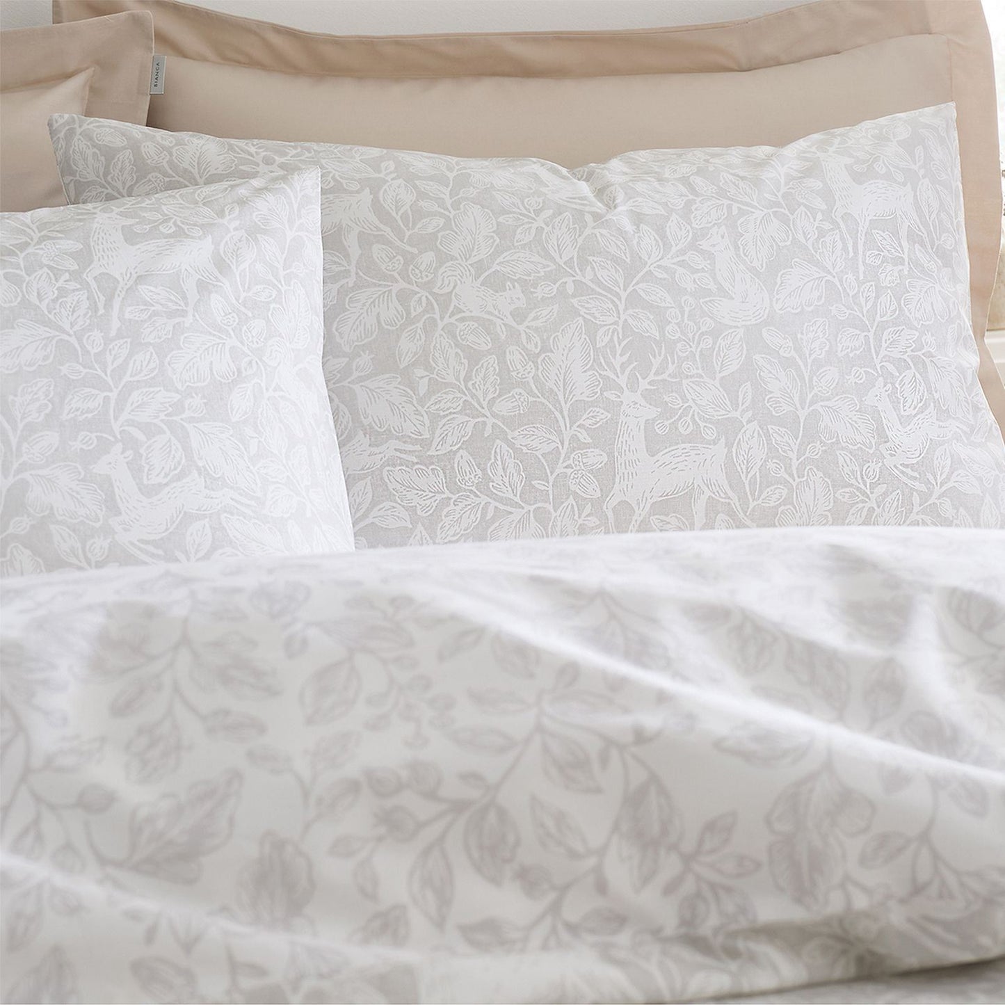 Bianca Woodland Natural Duvet Cover Set