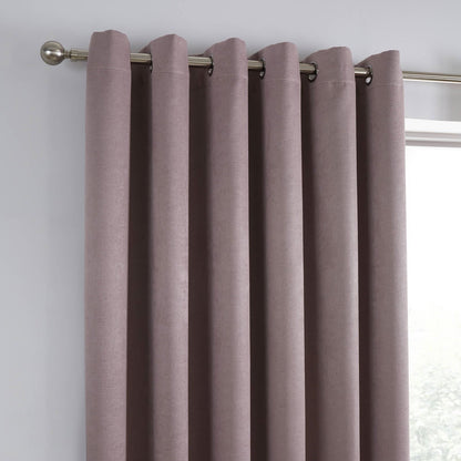 Strata Blush Eyelet Curtains